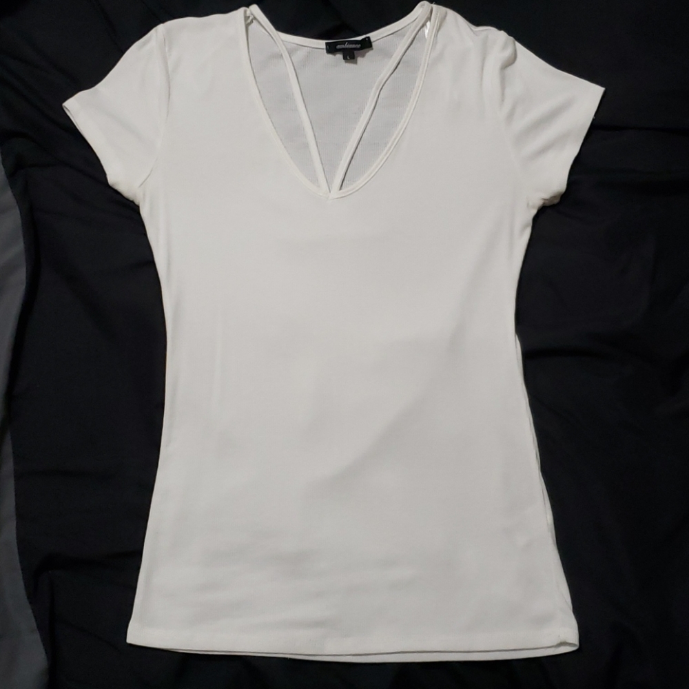 Women's white t-shirt